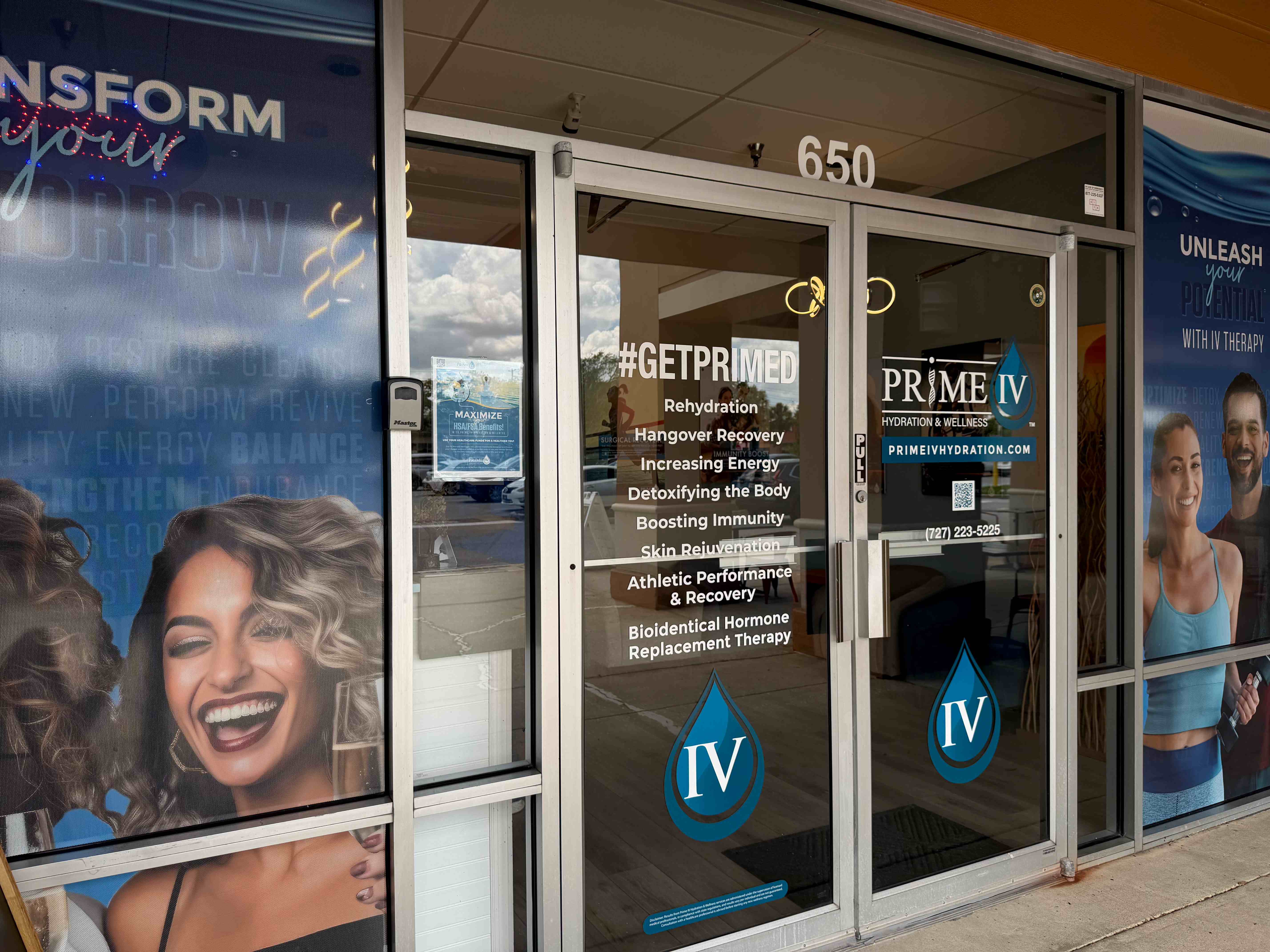 Prime IV Hydration & Wellness Palm Harbor storefront