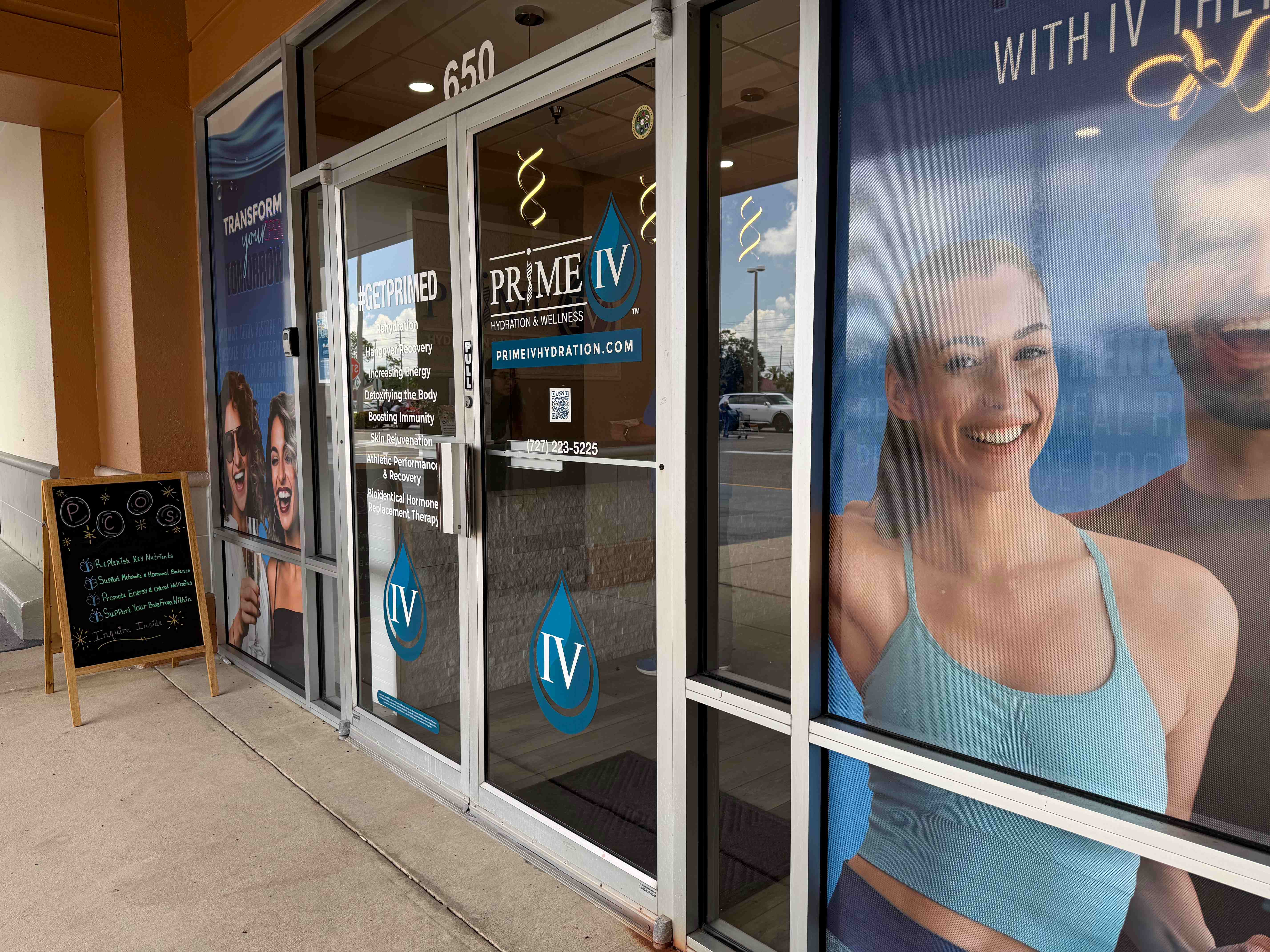 Prime IV Palm Harbor storefront exterior